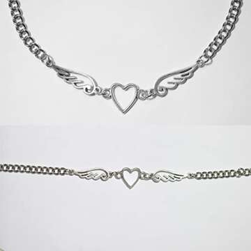 Y2k Accessories Aesthetic Jewelry Fairy Grunge Necklaces Choker Fairycore Butterfly Indie Punk Cyber Alt Emo Coquette Gothic Stuff for Women