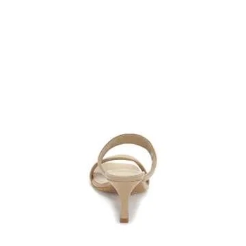Vince Camuto womens Aslee Square Toe Dress Heeled Sandal, Tortilla, 6.5 US