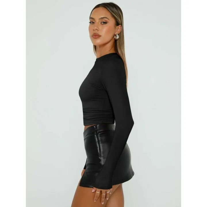 Stylish Women’s Long Sleeve Crop Tops for All Seasons