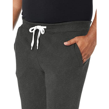 Men's Fleece Jogger Sweatpants - Heather Charcoal
