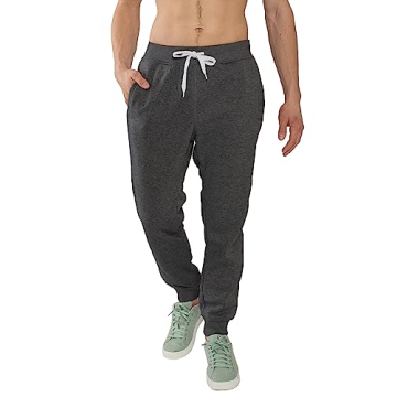 Men's Fleece Jogger Sweatpants - Heather Charcoal
