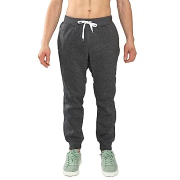 Men's Fleece Jogger Sweatpants - Heather Charcoal