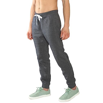 Men's Fleece Jogger Sweatpants - Heather Charcoal