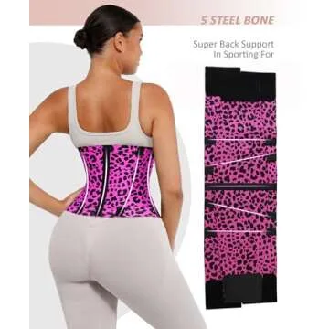 FeelinGirl Neoprene Workout Waist Trainer for Women