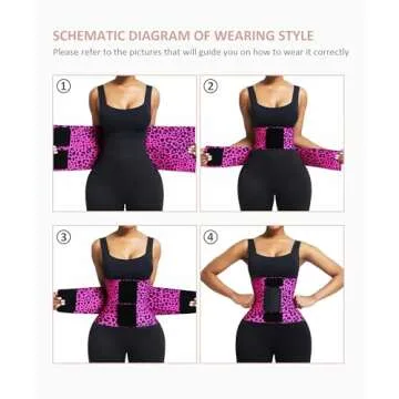 FeelinGirl Neoprene Workout Waist Trainer for Women