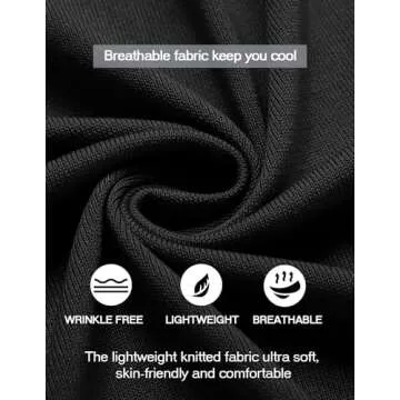 COOFANDY Men's Short Sleeve Knit Polo Shirt for Summer