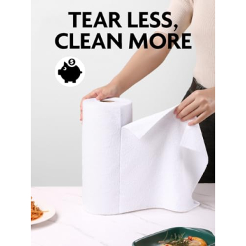 Fantasticlean Microfiber Cloth Roll 75 Pack Reusable Washable