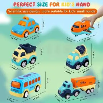 Nicmore 7-in-1 Carrier Toy for Kids Age 2-5