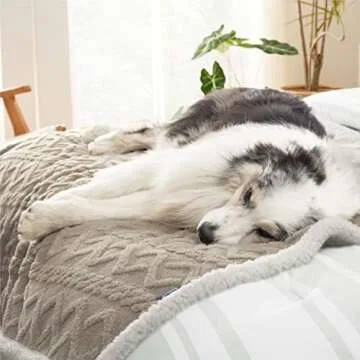 Bedsure Waterproof Dog Blanket for Large Dogs
