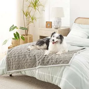 Bedsure Waterproof Dog Blanket for Large Dogs