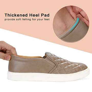 Comfortable Women’s Slip-On Sneakers - Fashionable & Versatile
