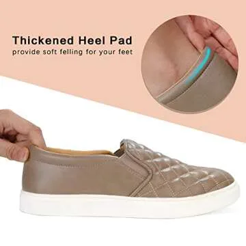 Comfortable Women’s Slip-On Sneakers - Fashionable & Versatile