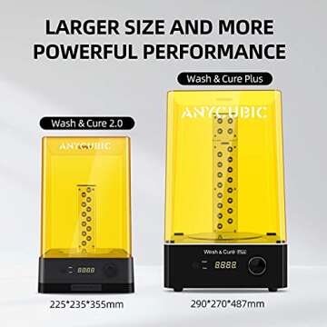 ANYCUBIC Wash Cure Machine Plus - 2 in 1 Cleaning & Curing Box