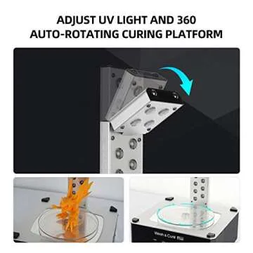 ANYCUBIC Wash Cure Machine Plus - 2 in 1 Cleaning & Curing Box