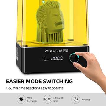 ANYCUBIC Wash Cure Machine Plus - 2 in 1 Cleaning & Curing Box