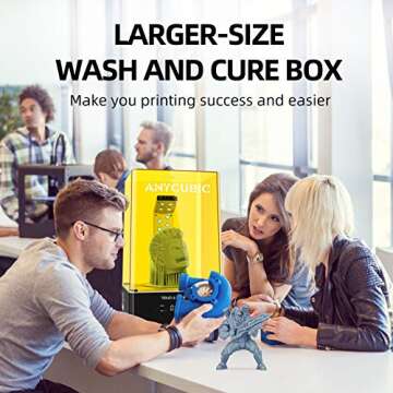 ANYCUBIC Wash Cure Machine Plus - 2 in 1 Cleaning & Curing Box