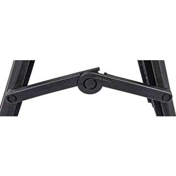 JEGS Folding Saw Horses 2 Pack - 350 LBS Capacity - Heavy Duty Saw Horse - Weather-Resistant Polypropylene Folding Sawhorse - Folds Flat to 2 Inches - Folding Sawhorses Pack of 2