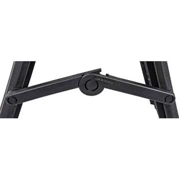 JEGS Folding Saw Horses 2 Pack - 350 LBS Capacity - Heavy Duty Saw Horse - Weather-Resistant Polypropylene Folding Sawhorse - Folds Flat to 2 Inches - Folding Sawhorses Pack of 2