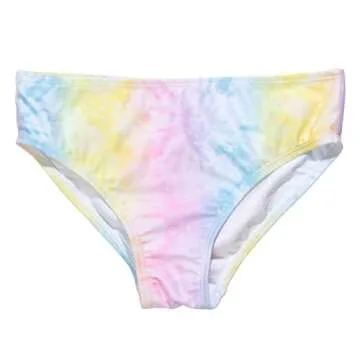 Disney Princess Aurora Belle Tiana Little Girls Mix N' Match Tankini Top Bottom Set Tie Dye 6