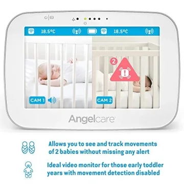 Angelcare AC527 Baby Monitor with Movement Tracking