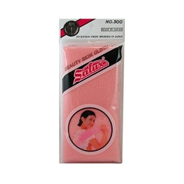 Salux Nylon Japanese Wash Cloth - Exfoliate and Revitalize Skin