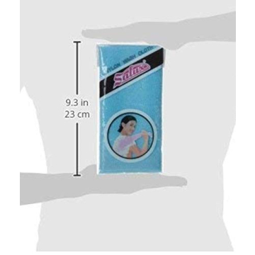 Salux Nylon Japanese Wash Cloth - Exfoliate and Revitalize Skin