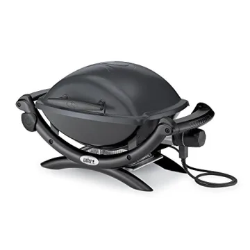 Weber Q1400 Electric Grill in Gray - Compact & Portable BBQ