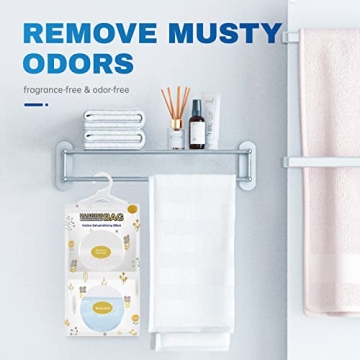 Vacplus Hanging Moisture Absorbers - 10 Pack Dehumidifier Bags