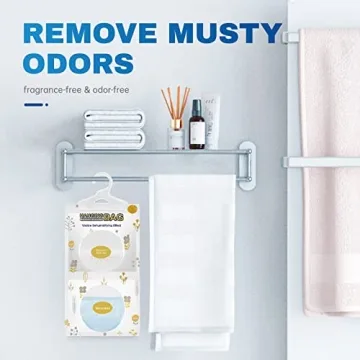 Vacplus Hanging Moisture Absorbers - 10 Pack Dehumidifier Bags