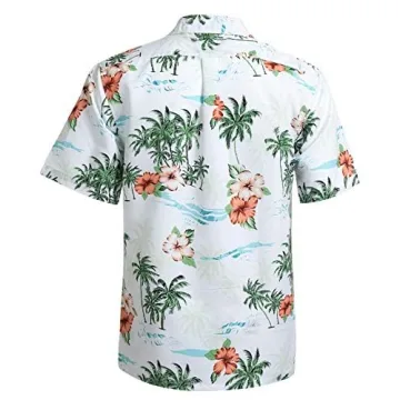 Men's Hawaiian Shirts Quick-Drying Comfortable True Size