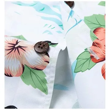 Men's Hawaiian Shirts Quick-Drying Comfortable True Size