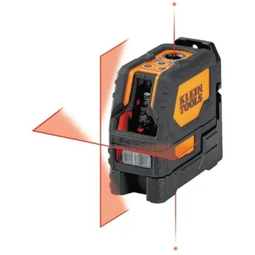 Klein Tools 93LCLS Laser Level, Self Leveling, Cross Line Level with Plumb Spot and Magnetic Mountin...