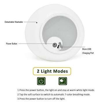 SCOPOW Night Lights for Kids Room Squishy Cat Lamp for Desk Decor, Kawaii Anime Silicon Light Up for Toddler Baby Girls, Cute Cat Themed Gifts for Cat Lovers