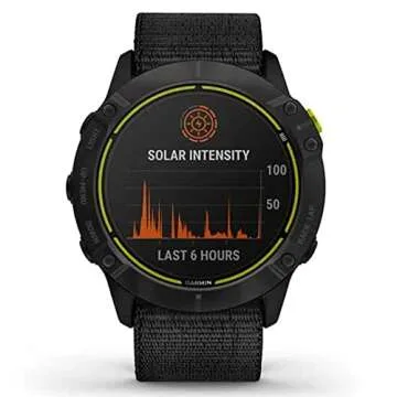 Garmin Enduro Solar Charging GPS Watch - 80 Hours Battery Life