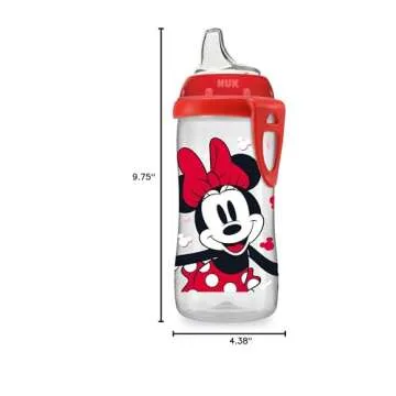NUK Disney Active Sippy Cup, Minnie Mouse, 10oz 1pk