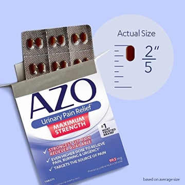 AZO Urinary Pain Relief Max Strength Fast UTI Relief