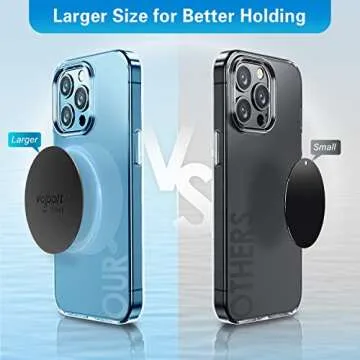 Volport Metal Plate for Secure Magnetic Phone Mounting