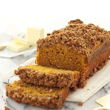 Miss Jones Baking Organic Pumpkin Bread & Muffin Mix - Non-GMO, Vegan-Friendly, 100% Whole Grains (3...