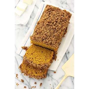 Miss Jones Baking Organic Pumpkin Bread & Muffin Mix - Non-GMO, Vegan-Friendly, 100% Whole Grains (3 Count Case)