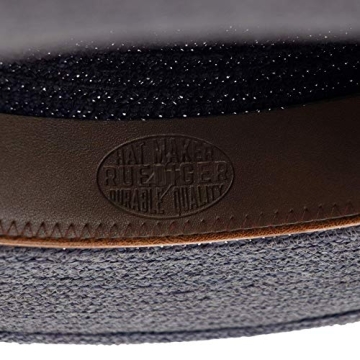 Summer Raffia Straw Fedora Hat UV Protection Stylish Design