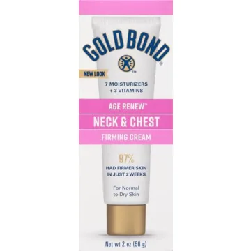 Gold Bond Age Renew Neck & Chest Firming Age Renew Cream, 2 oz., Clinically Tested Skin Firming Cream
