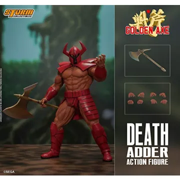 Golden Axe Death Adder Action Figure - Unique Collectible
