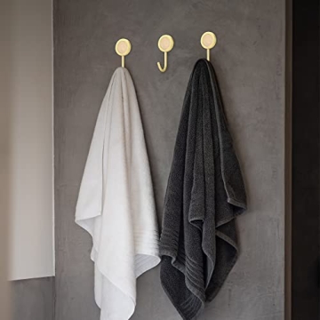 WarmHut 2 Pack Adhesive Hooks for Stylish Organization