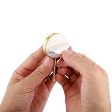 WarmHut 2 Pack Adhesive Hooks for Stylish Organization