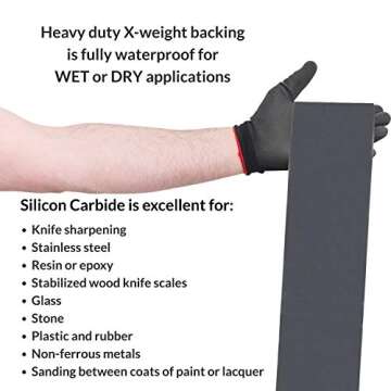 Durable Red Label Abrasives 4 x 36 Inch Sanding Belts