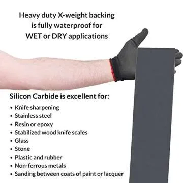 Durable Red Label Abrasives 4 x 36 Inch Sanding Belts