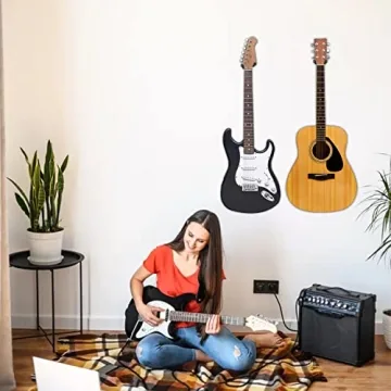Onmiwod Guitar Wall Mounts - Ash Hardwood Holders