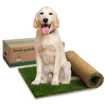 Fresh Patch Real Grass Patch for Dogs, Cats, and Extra Large Pets 30 Pounds and Above – Disposable...