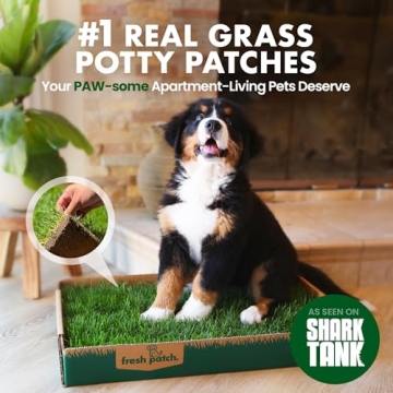 Fresh Patch Real Grass Potty Training Mat for Pets