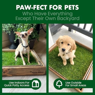 Fresh Patch Real Grass Potty Training Mat for Pets